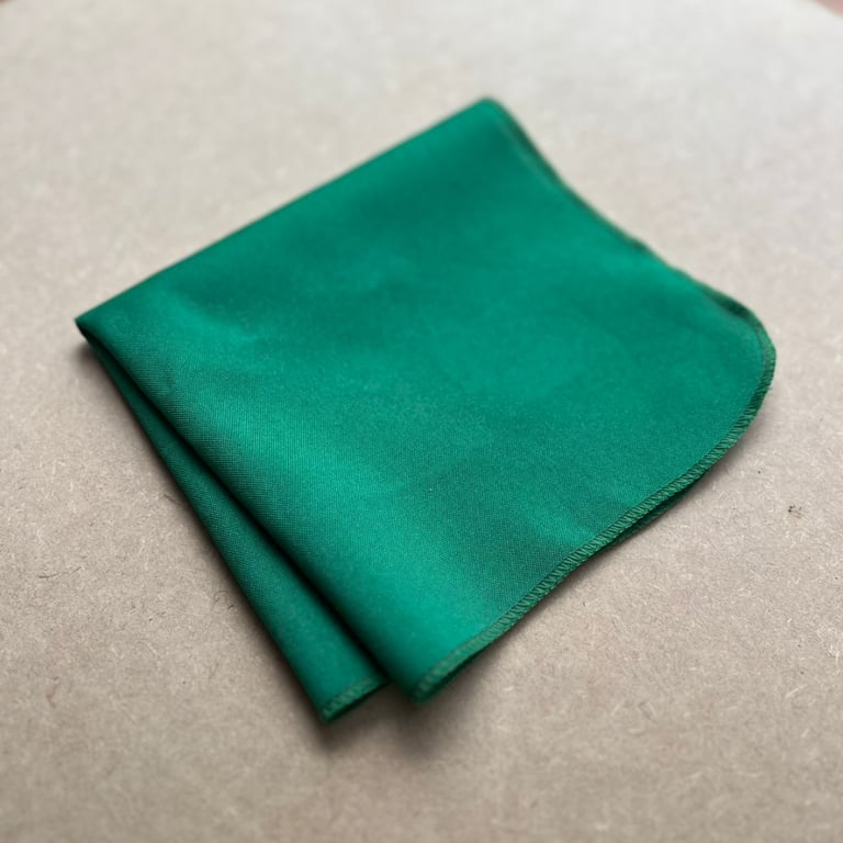 Guardanapo Verde Liso em Tecido