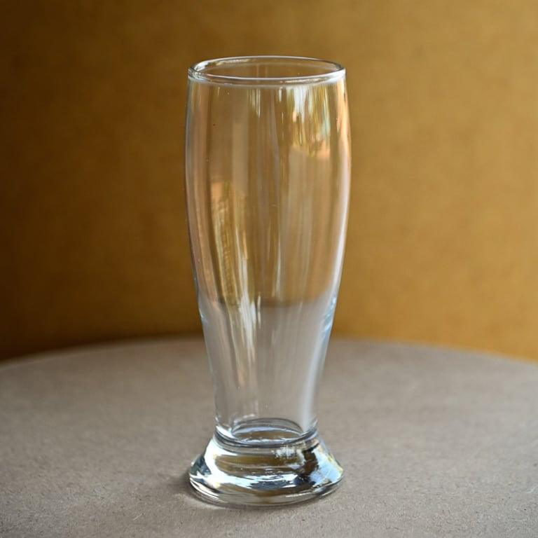 Copo de vidro para chopp